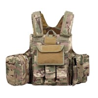 Tactical Ghost Vest, Camouflage Real-Life CS Field Protection Equipment, Combat Vest