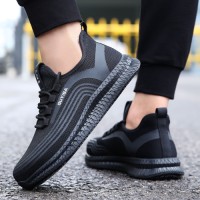 GUYISA Hot Sale SRA Certified Anti Smashing Steel Toe Safety Shoes - Breathable Sports Style Non-Slip Work Boots