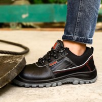 GUYISA Hot Selling Custom Safety Work Boots with Slip Resistant Rubber Soles for Construction Workers