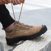 Hot Selling Industrial Protective Breathable Work Boot Casual Trainers Steel Toe Safety Shoes for Men and Women