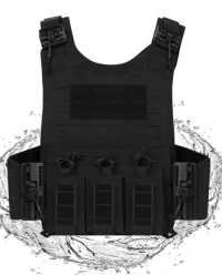 New tactical vest, wear-resistant and breathable Oxford fabric, one-button quick release，functional protective vest