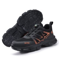 Premium Safety Work Shoes - Breathable Steel Toe Puncture Resistant for Construction, Hiking, Walking