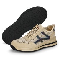 GUYISA High Quality Unisex Industrial Safety Shoes Breathable Suede Upper & Wear Resistant Rubber Sole for Outdoor Usage