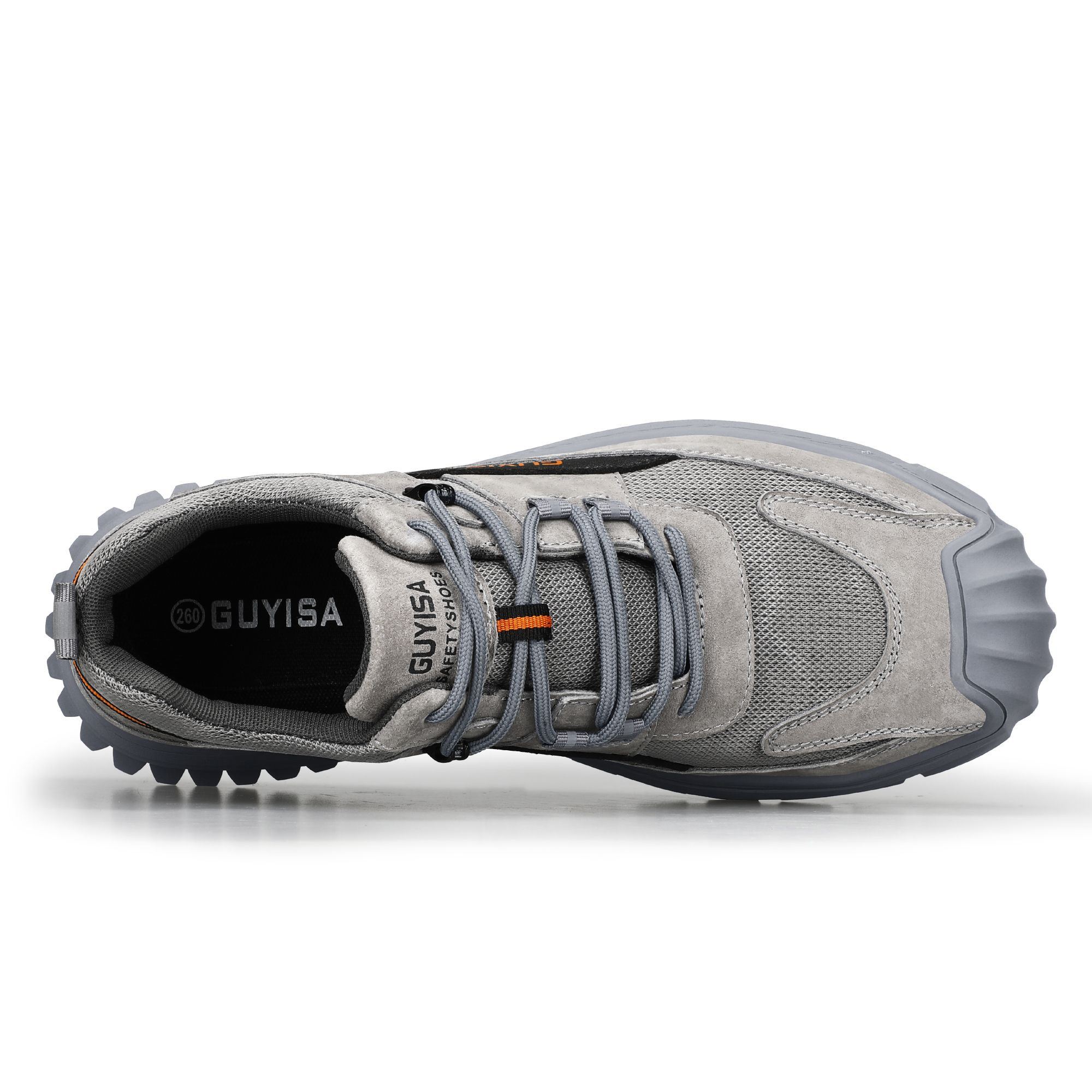 GUYISA Fashion New Factory Direct Sales Breathable Mesh Work Shoes Outdoor Sports Mens Steel Toe Safety Shoes