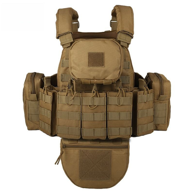 Adult outdoor tactical vest with multi-function Molle expansion, quick release, breathable, wear-resistant