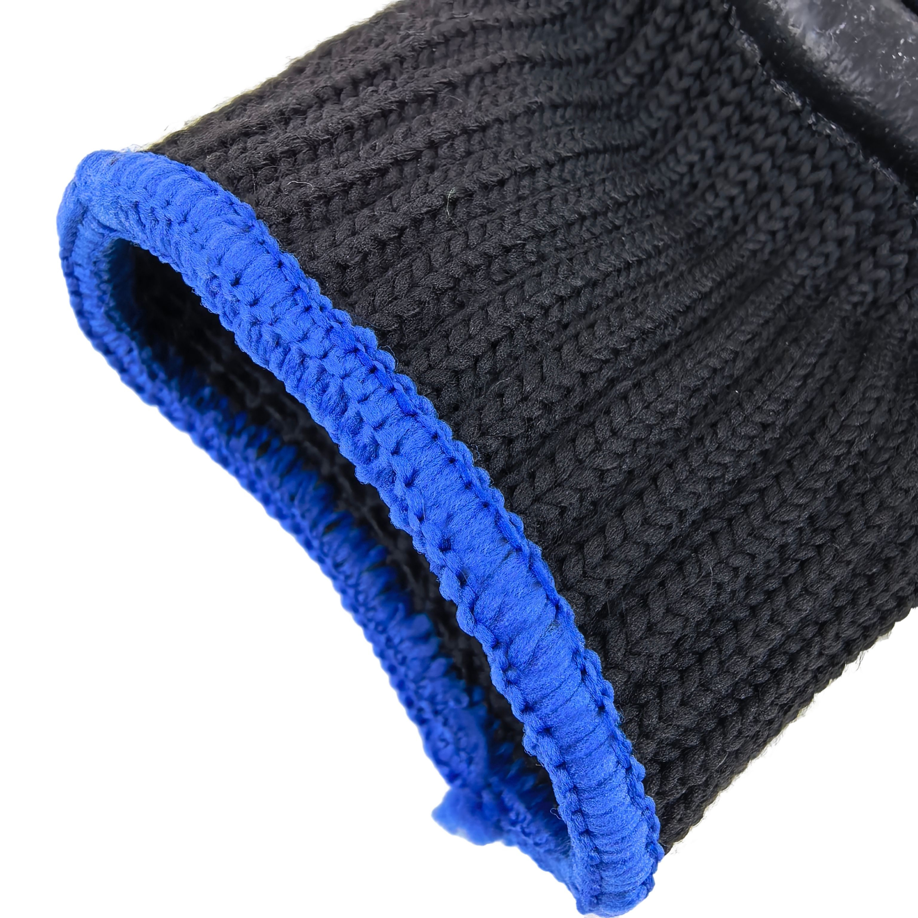 Anti-Vibration Reinforced Thumb Gloves Full Polyester 7G for Industrial Impact Protection & Workshop Safety