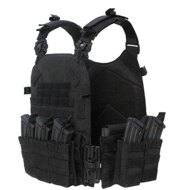New tactical vest, MOLLE tactical military vest, multi-functional lightweight tactical vest