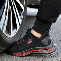 Good Quality and Cheap Factory Wholesale Steel Toe Safety Shoes Men Protective Work Shoes