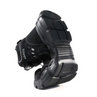 Safety Boots Men Mesh Upper Anti-slip Breathable Anti-static Cushioned Rubber Outsole Safety Boots Men