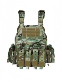 Tactical vest, lightweight CS equipment, stab-resistant clothing, patrol protective gear, load-bearing