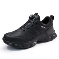 Hot Selling 2025 Anti Smashing Puncture Resistant Steel Toe Safety Shoes for Construction Demolition Site
