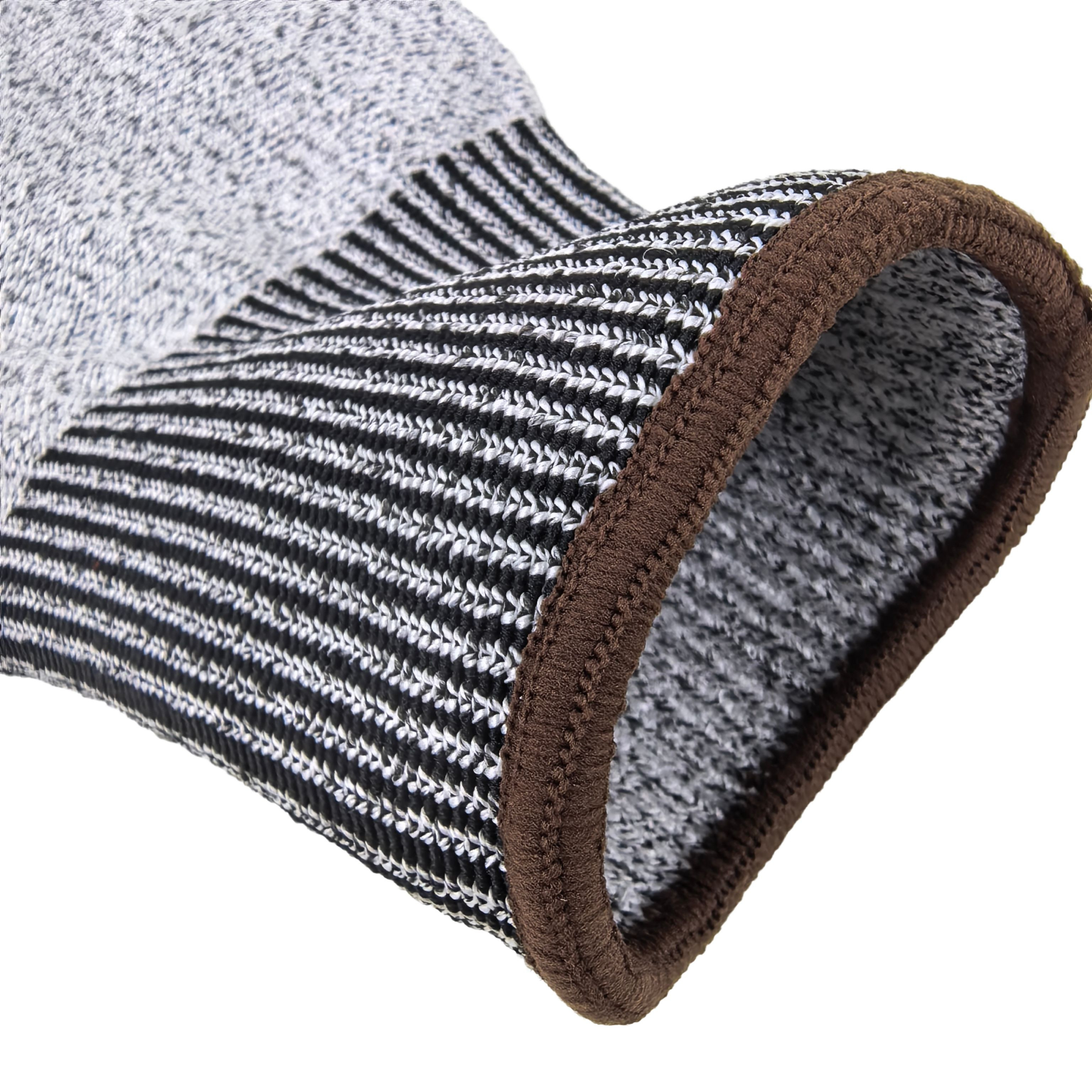 Cut Level 5 Anti-Slip Nitrile Sandy Gloves 13G Abrasion Resistant for Industrial Hand Protection & Workshop Safety