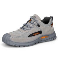 GUYISA Fashion New Factory Direct Sales Breathable Mesh Work Shoes Outdoor Sports Mens Steel Toe Safety Shoes