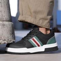 Mens Casual Sneakers Breathable Lightweight Waterproof Loafers & Basketball Shoes Fashionable Trendy for Running Sports