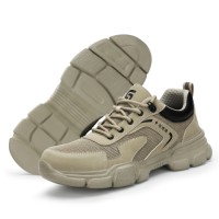 GUYISA Mens Safety Shoes Work Sports Shoes European Standard Steel Toe Safety Shoes