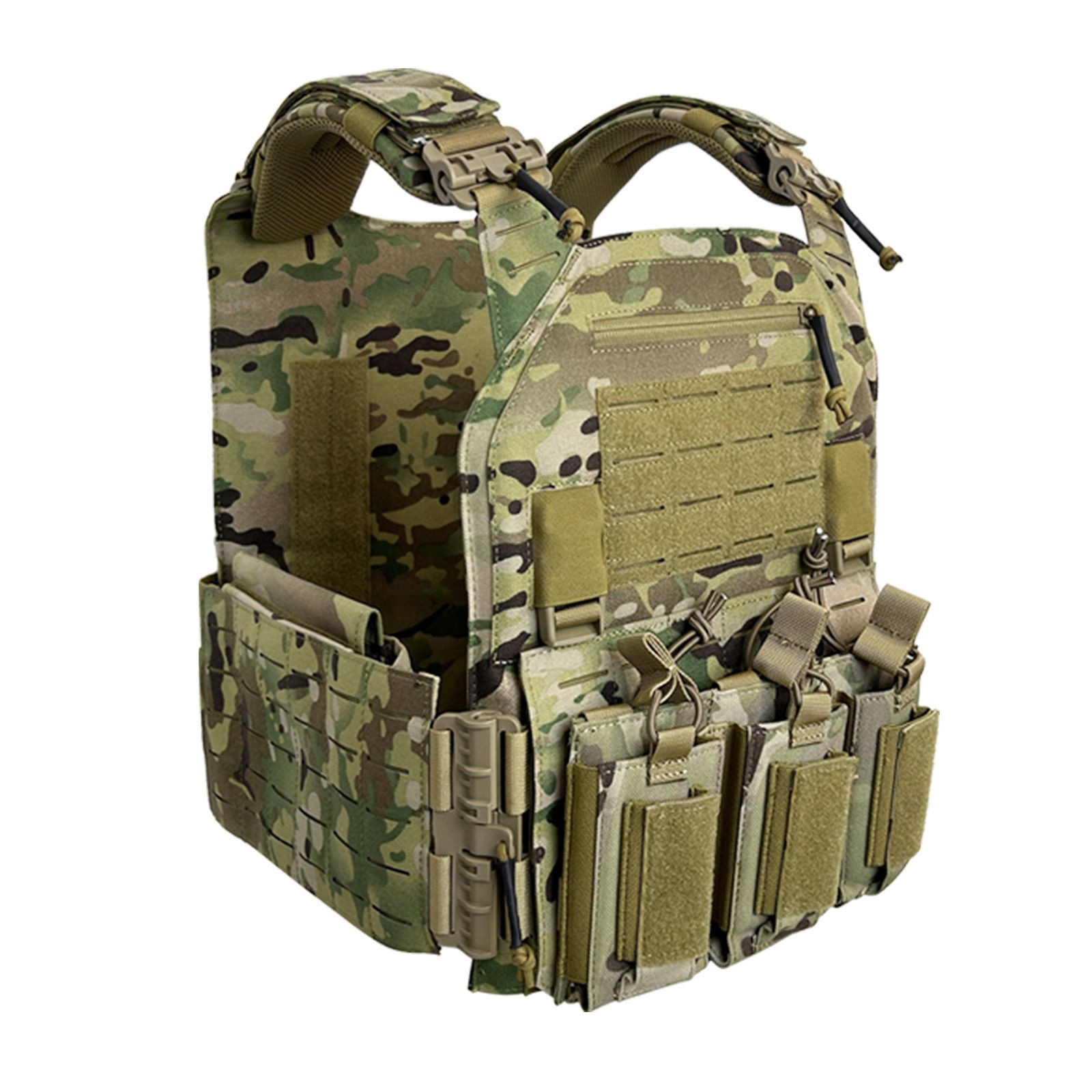 Multi functional tactical vest lightweight military shell CS field equipment 2025 winter new black