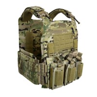 Multi functional tactical vest lightweight military shell CS field equipment 2025 winter new black
