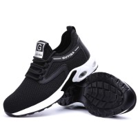 Shock Outsole Puncture Proof Work Construction Breathable Light Weight Safety Shoes