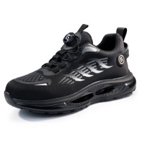 Smart Buckle Convenient Sports Safety Shoes European Standard Steel Toe Safe Shoes Lightweight Safety Shoes for Men