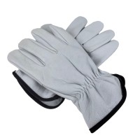 Classic White Steerhide Unlined Driving Gloves for All-Season Comfort & Enhanced Steering Grip