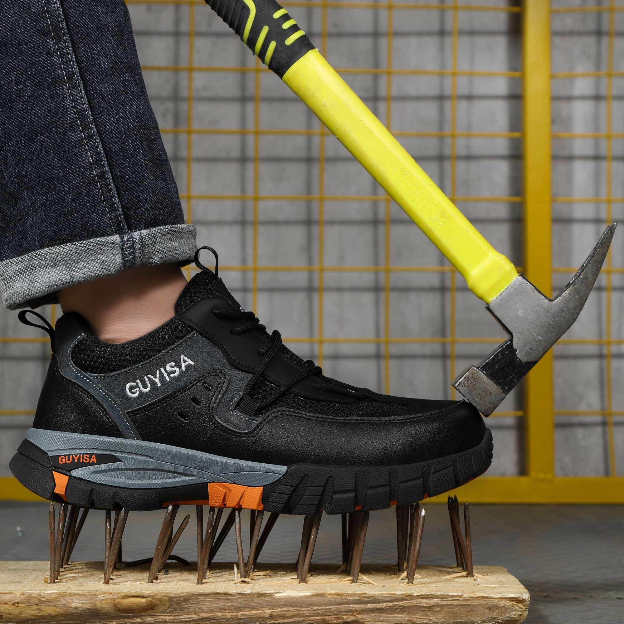 GUYISA Insulation 10KV Electrostatic Discharge Safety Shoes for Electronics, Manufacturing & Static-Sensitive Areas