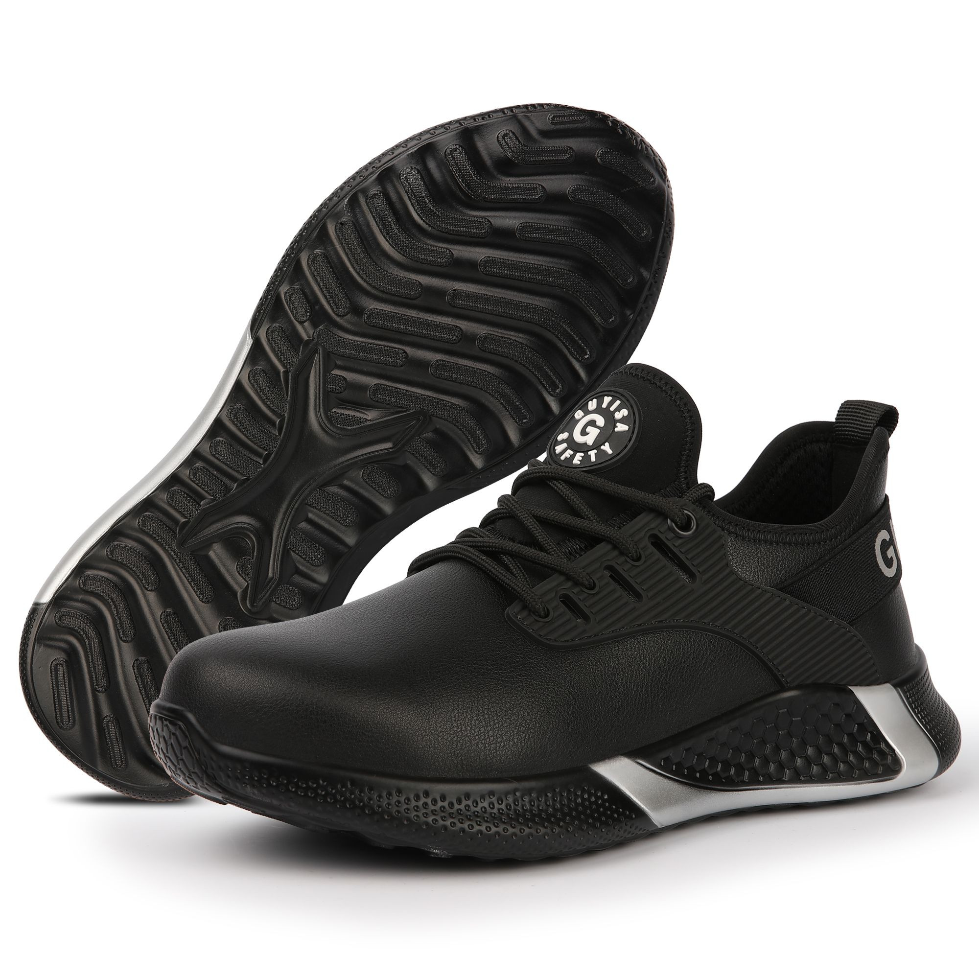 New Style PU Bottom High Quality Safety Shoes With Steel Toe Fashion Industrial Lightweight Safety Work Shoes