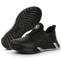 New Style PU Bottom High Quality Safety Shoes With Steel Toe Fashion Industrial Lightweight Safety Work Shoes