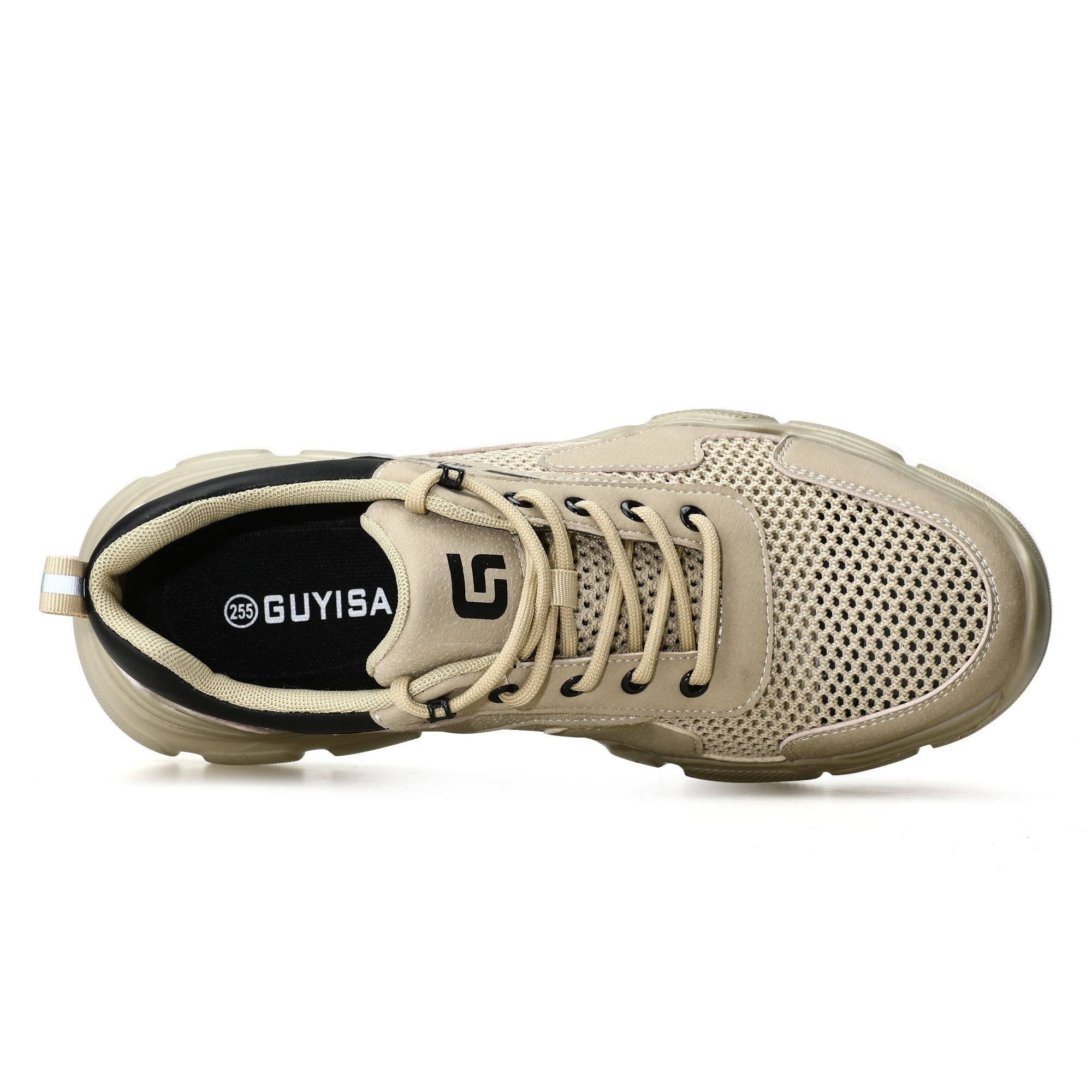 GUYISA Anti-Smashing Steel Toe Labor Work Safety Shoes Breathable & Wear Resistant Hot Sale for Men & Women