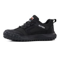 GUYISA New Safety Shoes Construction Site European Standard Steel Toe Anti-puncture Anti-smash Safety Shoes