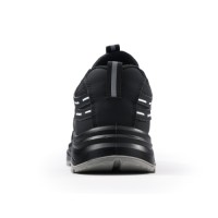For GUYISA All Seasons Work Style Safety Shoes Black Microfiber Upper Steel Toe Anti-Piercing Insulating Direct Factory