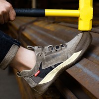 GUYISA 10KV Insulated Safety Shoes Lightweight Breathable Anti Impact Puncture EH Protection Rubber Sole
