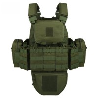 Adult outdoor tactical vest with multi-function Molle expansion, quick release, breathable, wear-resistant