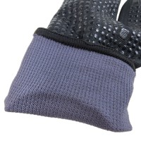 Double-Grip Tech Nitrile Foam & PVC Dotted Gloves 15G Nylon-Spandex Blend for Oil/Slip Resistance in Logistics Handlin