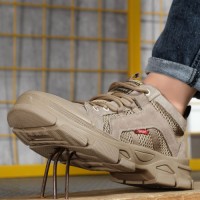 GUYISA High Quality Ultra-Tough Safety Boots with Drop & Nail Guard for Welding & Logistics Tasks Durable Rubber Outsole