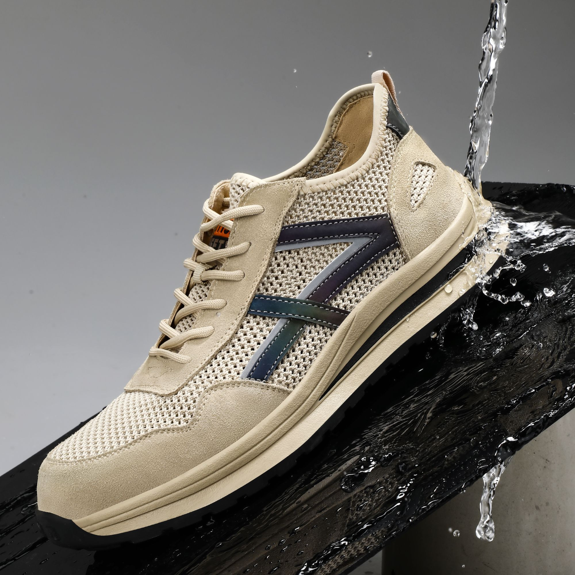 GUYISA High Quality Unisex Industrial Safety Shoes Breathable Suede Upper & Wear Resistant Rubber Sole for Outdoor Usage