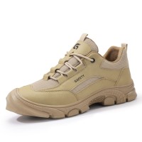 GUYISA Industrial Safety Shoes Smash-proof Puncture-proof Microfiber Upper Safety Shoes