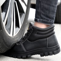 GUYISA Lightweight Steel Toe Waterproof Work Boots for Men Hot Sale Safety Shoes for Industrial Use