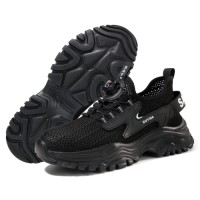 Safety Shoes Summer Mesh Upper Puncture-proof Anti-smashing EN ISO 20345 Lightweight Breathable Safety Shoes Summer