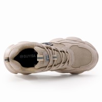 Light Safety Shoes Mesh Upper Anti-smashing Breathable Cushioned Rubber Outsole Anti-slip Light Safety Shoes