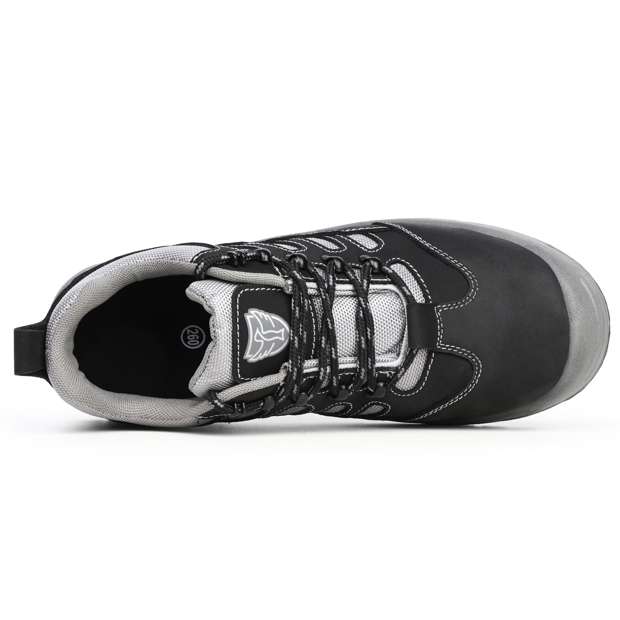 Steel Toe Safety Shoes Kevlar Midsole PU Outsole Microfiber Leather Oxford Fabric Work Boots