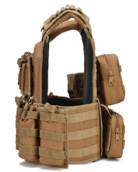 Camouflage Quick Drying Tactical Vest Innovative Design Reliable Durable Outdoor Multifunctional Protective Vest