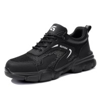 Hot Selling Summer Steel Toe Safety Shoes 10KV Electrical Insulationsafety Shoes Comfortable Man Safety Boots Steel Toe
