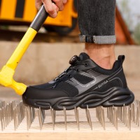 Design Steel Toe Breathable Safety Boots Shoes Work for Men and Women