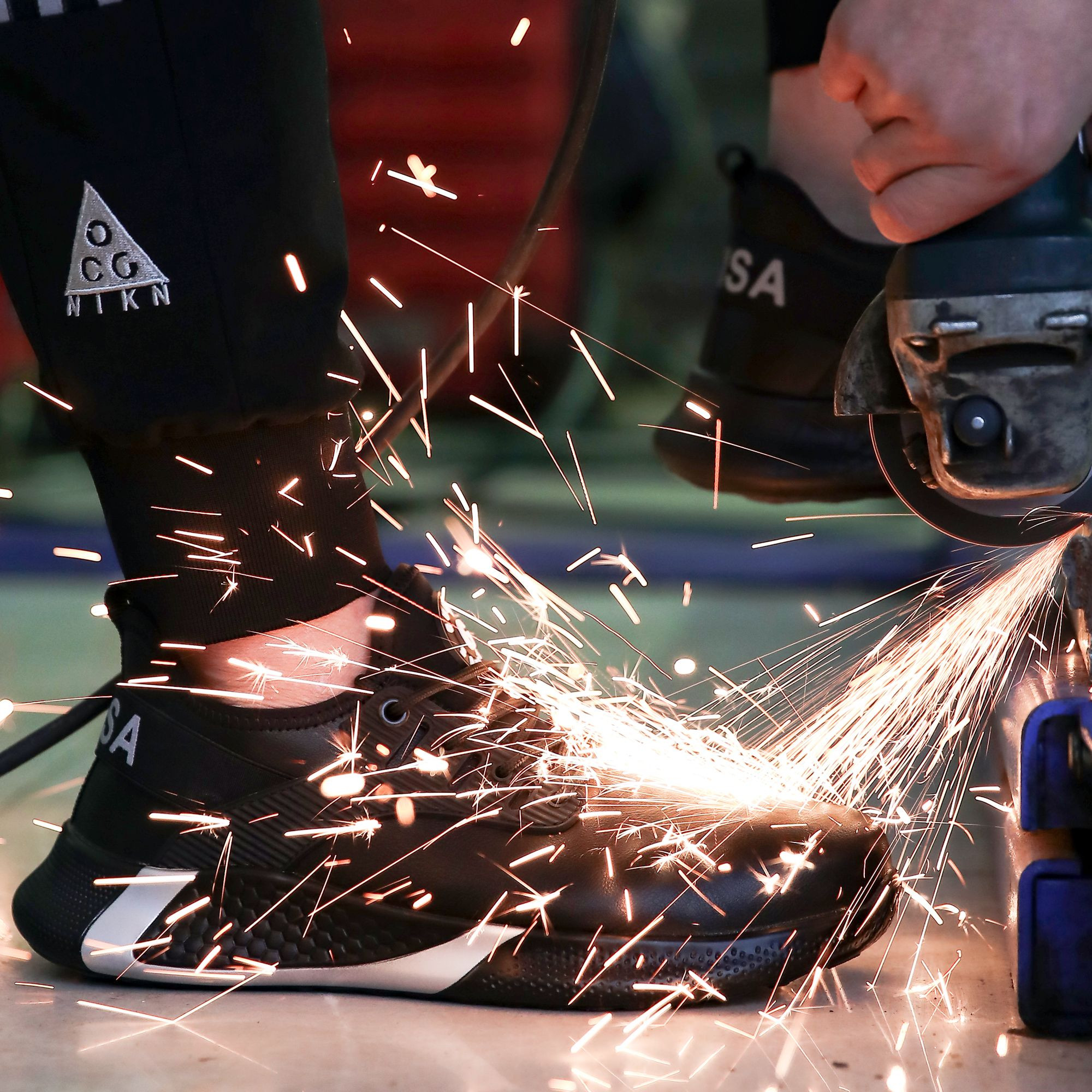 New Style PU Bottom High Quality Safety Shoes With Steel Toe Fashion Industrial Lightweight Safety Work Shoes