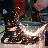New Style PU Bottom High Quality Safety Shoes With Steel Toe Fashion Industrial Lightweight Safety Work Shoes