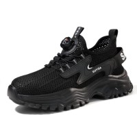 Safety Shoes Summer Mesh Upper Puncture-proof Anti-smashing EN ISO 20345 Lightweight Breathable Safety Shoes Summer