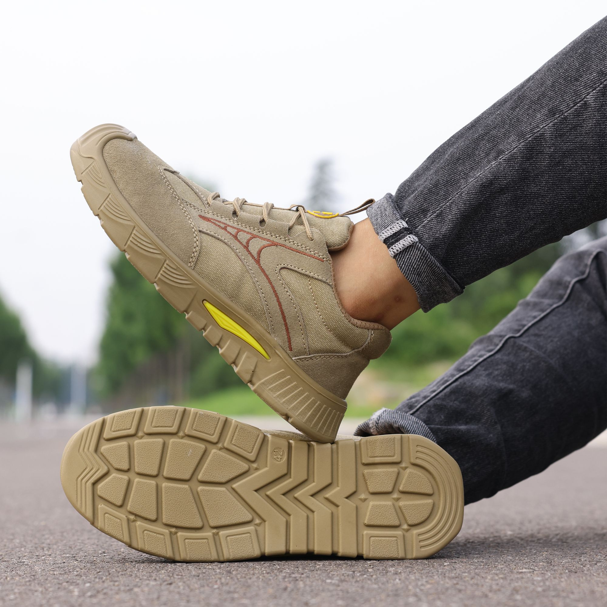 10kv Insulation Safety Shoes New Function Anti-Smash Labor Protection Sneakers for Construction Summer Work Style