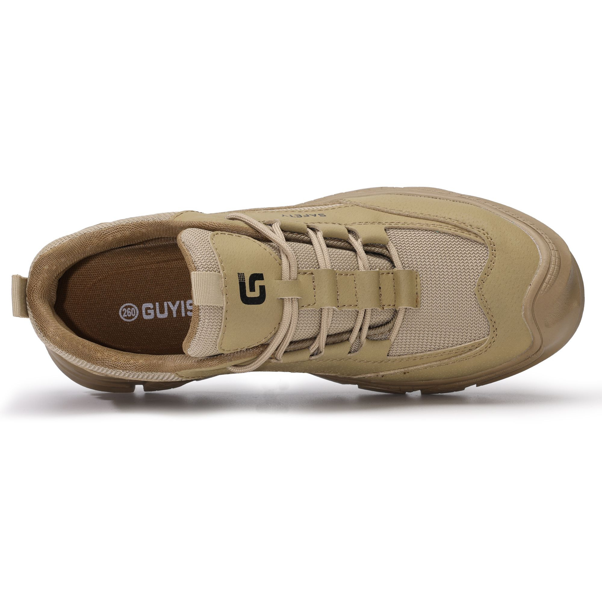GUYISA Industrial Safety Shoes Smash-proof Puncture-proof Microfiber Upper Safety Shoes
