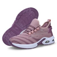 GUYISA Women Safety Shoes Anti Puncture Anti Slip Breathable Mesh Lightweight Cushioned
