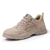 GUYISA Work Safety Shoes Industrial Construction Anti-smash Anti-puncture Steel Toe Safety Shoes